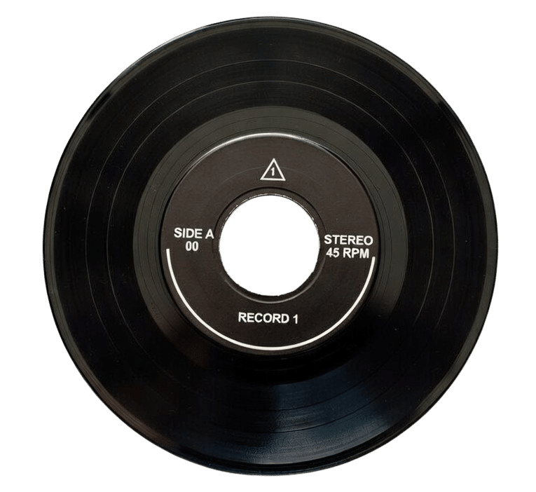 7" record (image generated via Grok)