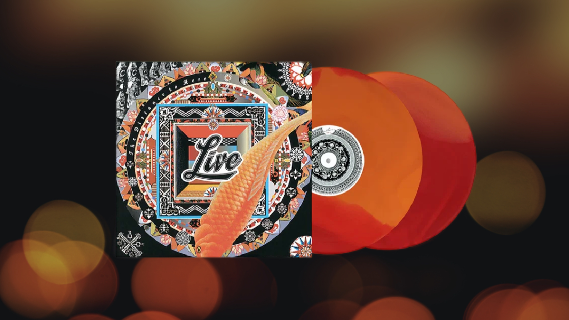 Live “The Distance to Here” (Radioactive) album cover