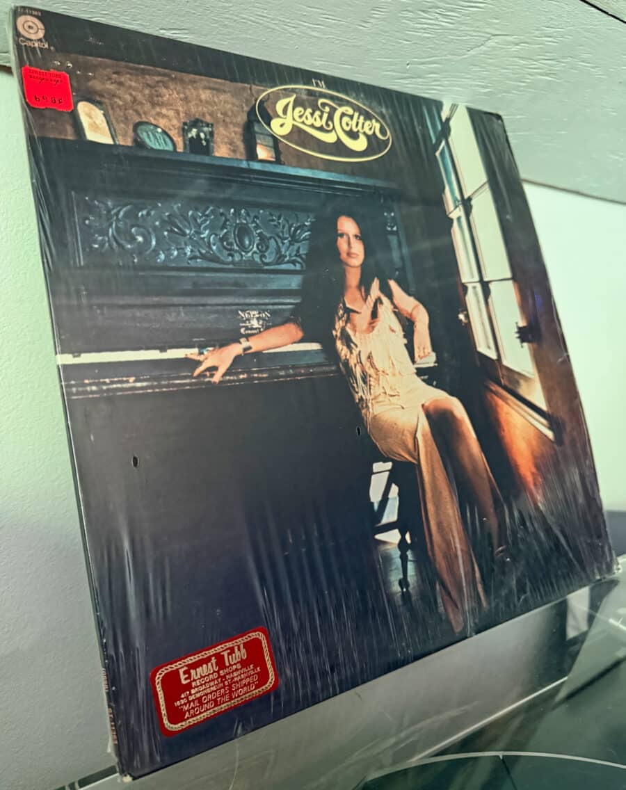 Photo of Author's copy of "I'm Jessi Colter"
