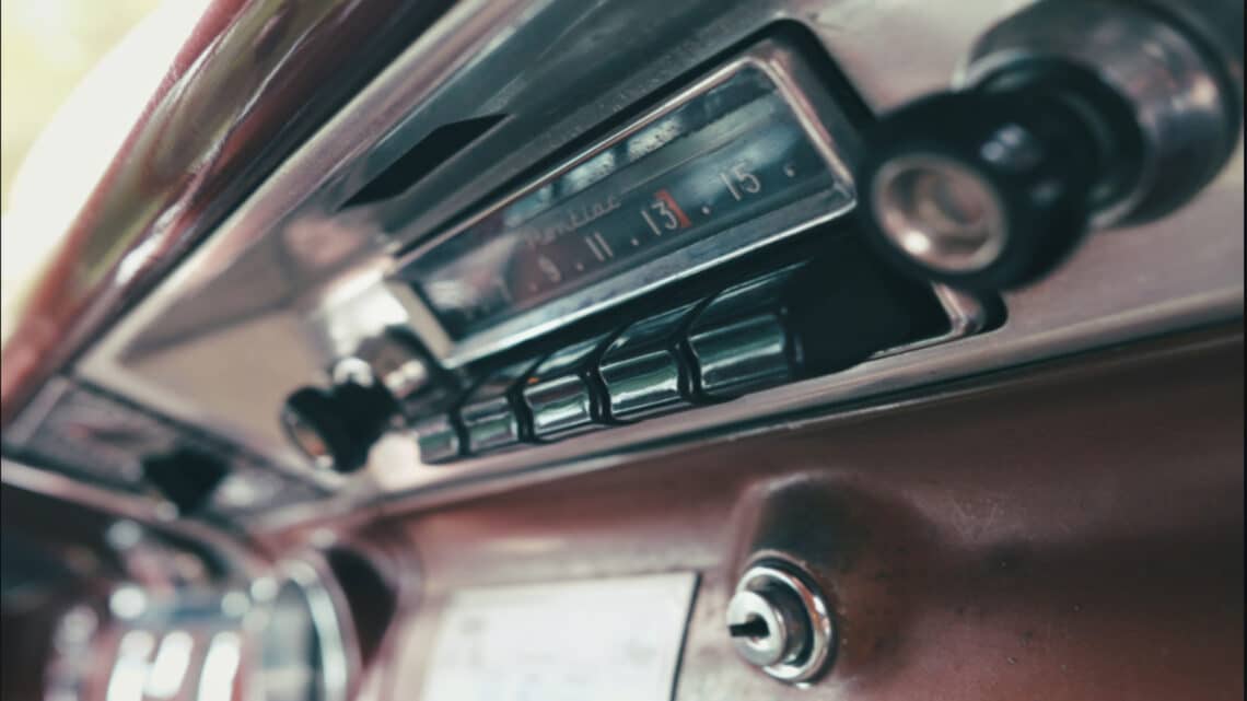 Vintage Car Stereo